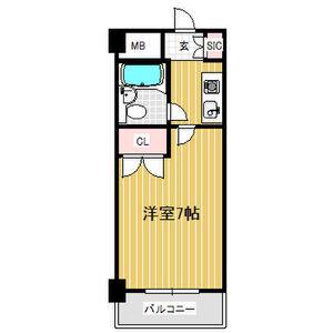 リアライズ栄(1K/3階)の間取り写真