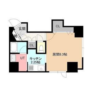 ごとうビル(1LDK/5階)の間取り写真