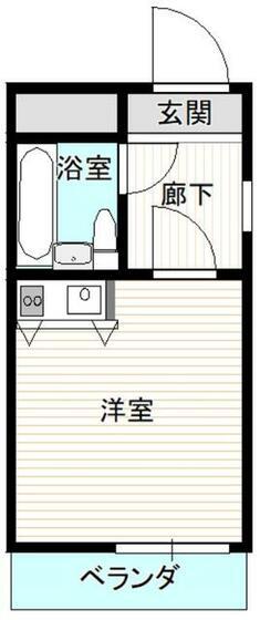 朝日プラザ国分町(ワンルーム/12階)の間取り写真