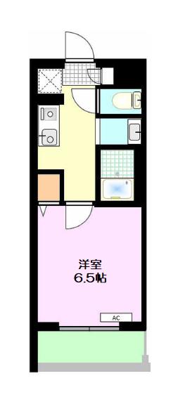レチタティーボ(1K/3階)の間取り写真