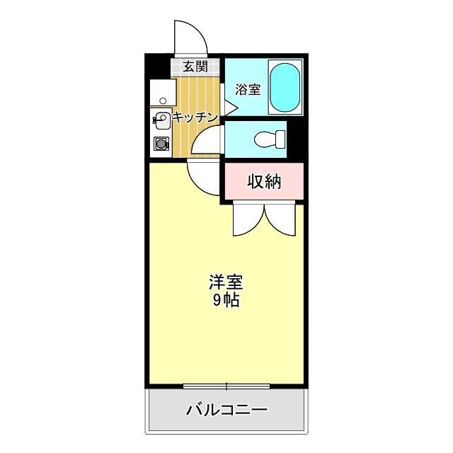 エミネンスプラザ(1K/3階)の間取り写真