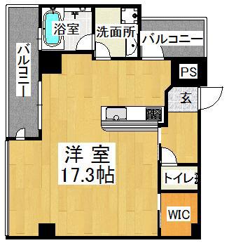 マークレジデンス垂水駅前(ワンルーム/5階)の間取り写真