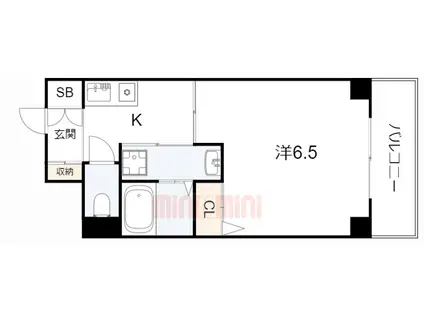 第2大森マンション(1K/1階)の間取り写真