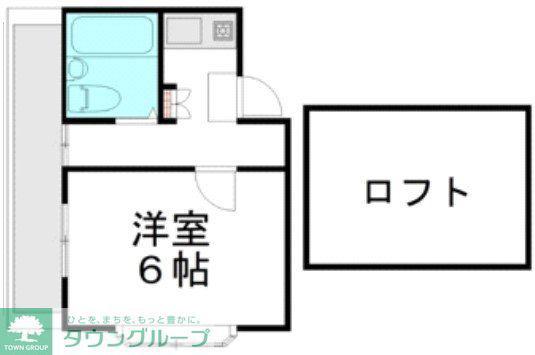 マイパレスPARTIII A-D100 102(1K/2階)の間取り写真