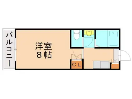 SUZURAN10(1K/3階)の間取り写真