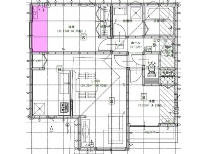 芹が谷アパート(2LDK/2階)の間取り写真