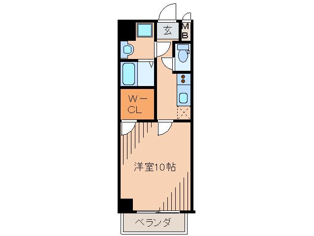サムティ塚口レジデンス(1K/5階)の間取り写真