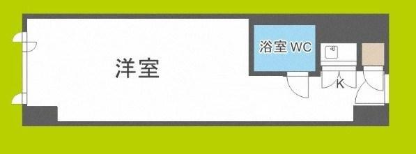 新大阪ビジネス第2ニッケンマンション(ワンルーム/3階)の間取り写真