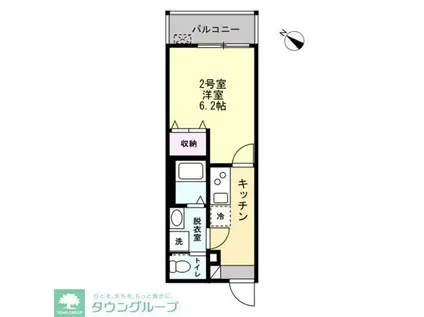 FELICE野島公園(1K/1階)の間取り写真