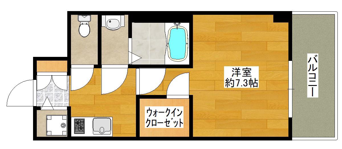アドバンス江坂東コンフィ(1K/9階)の間取り写真