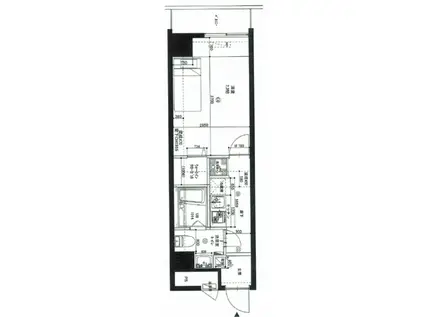 パーク・ノヴァ横浜壱番館(1K/5階)の間取り写真