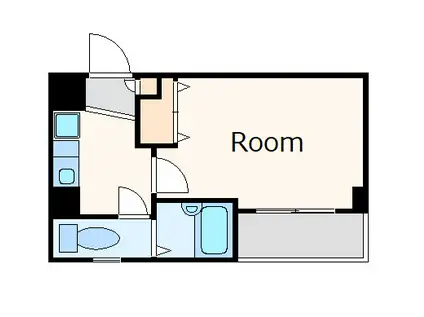 プレジール中野坂上(1K/2階)の間取り写真