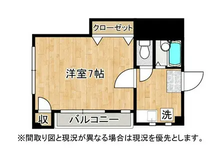 セレッサ桜通(1K/3階)の間取り写真