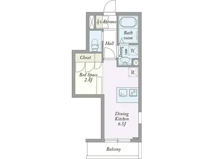 MYSTYLEVINTAGE金沢文庫(1DK/2階)の間取り写真