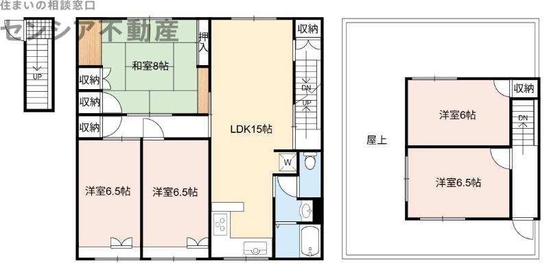 アンシャンテ・ビル(5LDK/5階)の間取り写真