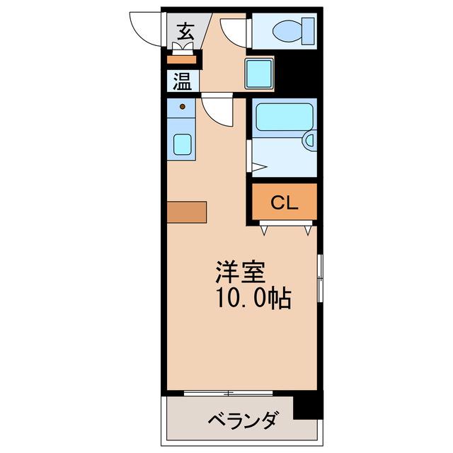 アメニティ泉(ワンルーム/5階)の間取り写真