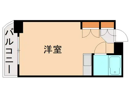 リアライズ城野(ワンルーム/6階)の間取り写真