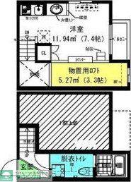 RADIANCE大和田(ワンルーム/2階)の間取り写真
