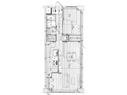 レインボー烏山マンション(1LDK/4階)の間取り写真