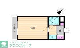 パークハイム(1K/3階)の間取り写真
