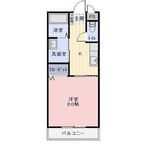 ABBS I(1K/3階)の間取り写真