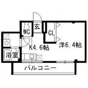 サニーコート(1K/2階)の間取り写真