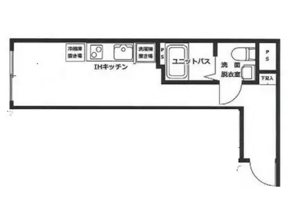 グランメゾン新高円寺(ワンルーム/4階)の間取り写真
