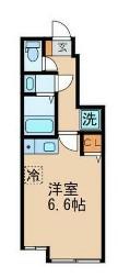 コンフォルトテン(1K/1階)の間取り写真