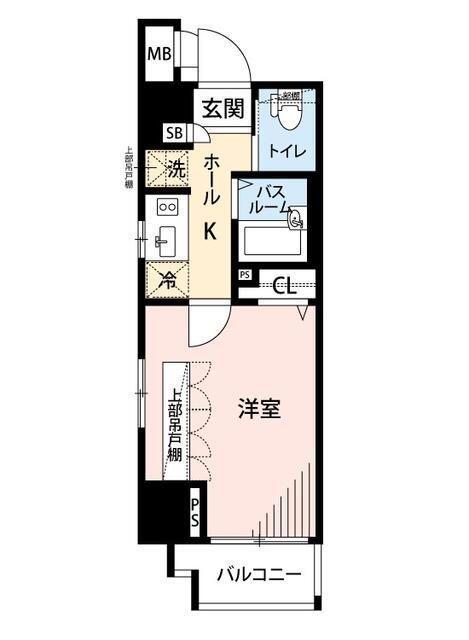 マイナビSTAYワールドワイド大手町(1K/8階)の間取り写真
