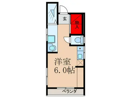 大手町マルセビルNO.2(ワンルーム/3階)の間取り写真