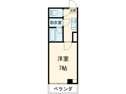 NASU33(1K/3階)の間取り写真