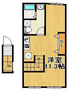 アイディ西馬込(ワンルーム/3階)の間取り写真