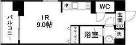 NOIE SENDAI 宮町(ワンルーム/3階)の間取り写真