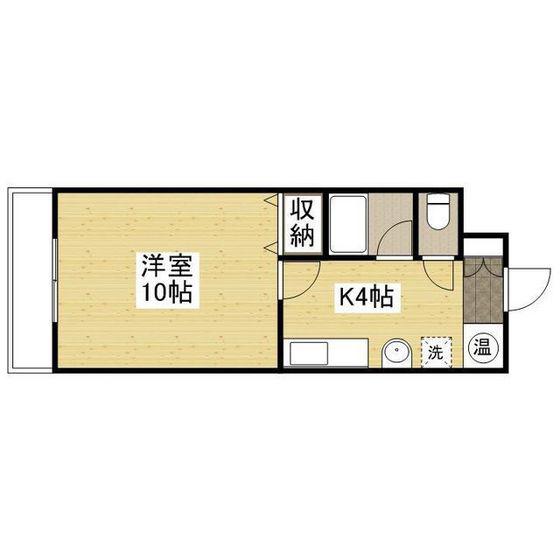 グレイス寿(1K/8階)の間取り写真