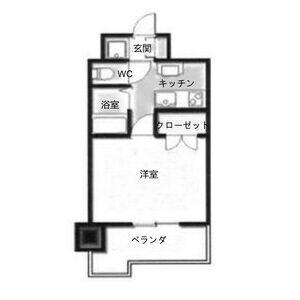 パルティール千種(1K/3階)の間取り写真