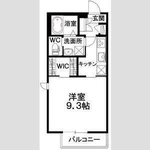 SHAMAISON PLANT B(1K/2階)の間取り写真