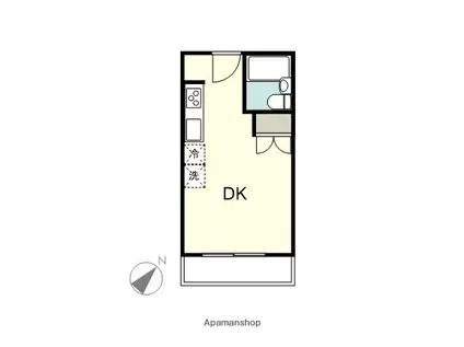 CLUB ORIENT NO.141 YACHIYODAI(ワンルーム/2階)の間取り写真