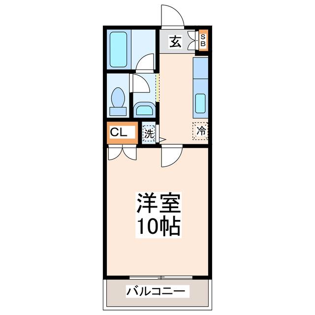 グリーンヒル葉山一番館(1K/1階)の間取り写真
