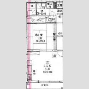 フォレスト127(1LDK/4階)の間取り写真