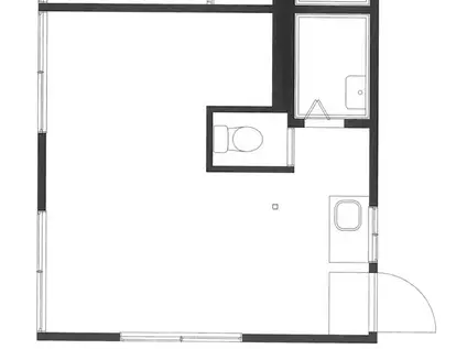 CAMP223(ワンルーム/2階)の間取り写真