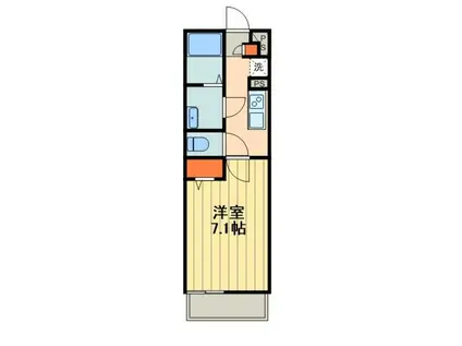 リブリ・YUME(1K/2階)の間取り写真