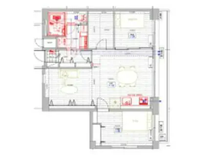 マンション第二恵比寿苑(2LDK/5階)の間取り写真