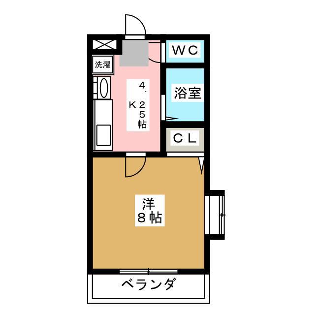 アーバンヒルズ(1K/3階)の間取り写真