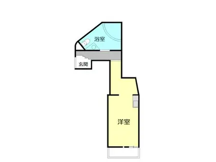 ART HILLS(ワンルーム/1階)の間取り写真