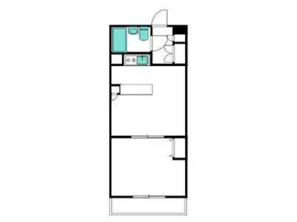 ワコーレ東中野III(1LDK/3階)の間取り写真