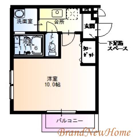 フジパレス百舌鳥本町II番館(1K/1階)の間取り写真