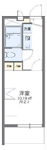 レオパレスMLハロープラザ(1K/3階)の間取り写真