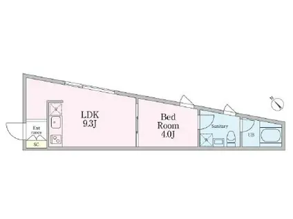 アート・フル永福(1LDK/2階)の間取り写真
