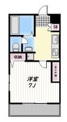 GRAND(1K/3階)の間取り写真