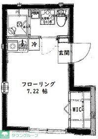 アーバンステージ大森西(ワンルーム/4階)の間取り写真